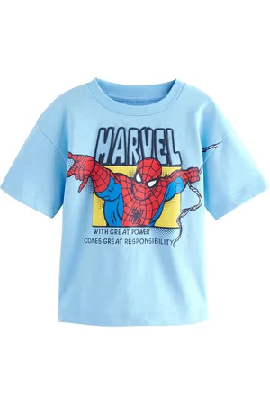Next Spider-Man Short Sleeve 100% Cotton T-Shirt (3mths-8yrs)1.5 - 2 ans (86 - 92cm)