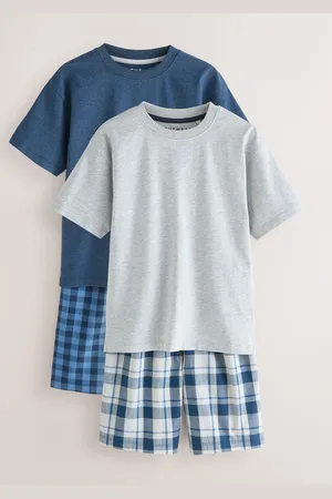 Next Pyjama tissé Carreaux 2 Pack (1.5-16ans)128134cm