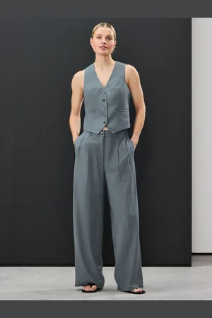 Next Pantalon large à dos élastique50