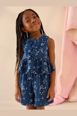 Next Ensemble gilet à fleurs 100% coton (3-16ans)122128cm