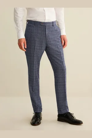 Next Pantalon de costume slim à carreaux40W x 31L (UK 40 R)