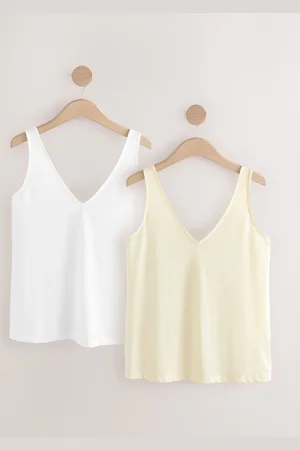 Next Lot de 2 gilets en lin40