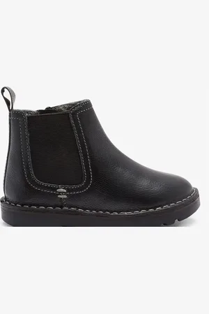 Next Bottines Chelsea en cuir doublées