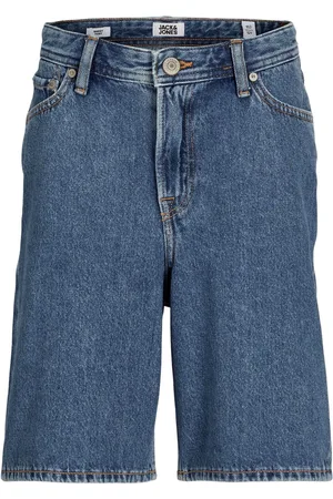JACK & JONES Loose Fit Blue Denim Shorts128134cm