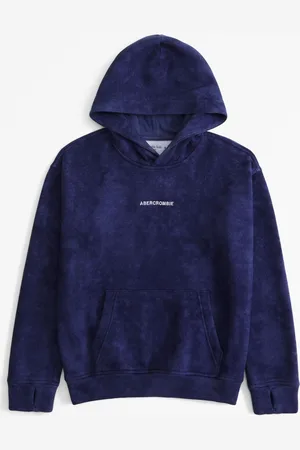 Abercrombie & Fitch Washed Logo Back Imprimé Sweat-shirt à capuche17 - 18 Années