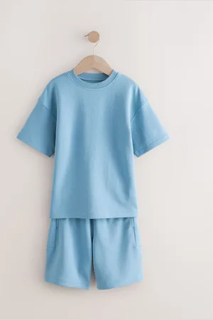 Next Relax Fit Heavyweight T-Shirt And Shorts Top & Shorts Set (3-16yrs)6 ans (116cm)