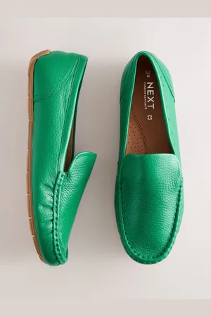 Next Mocassins de conduite Forever Comfort en cuir à bout rond