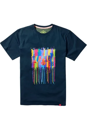 Joe Browns Drippy Jazz Graphic Imprimé 100% Cotton T-shirtMédium