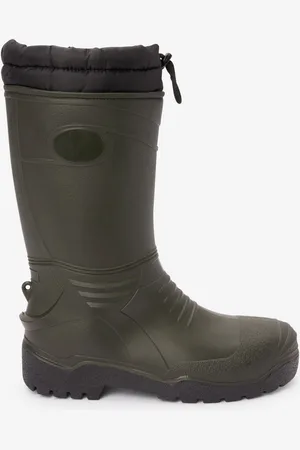 Next Bottes en caoutchouc doublées