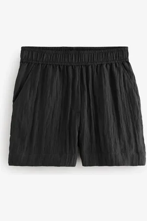 Next Short texturé Effet froissé à taille élastique46 Tall