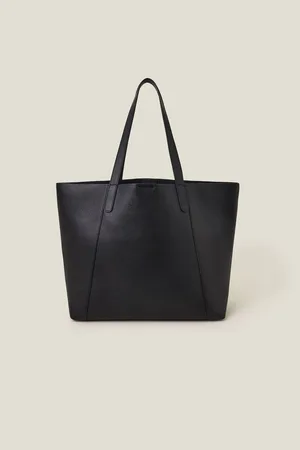 Accessorize Grand sac cabas en cuir de galetUn an