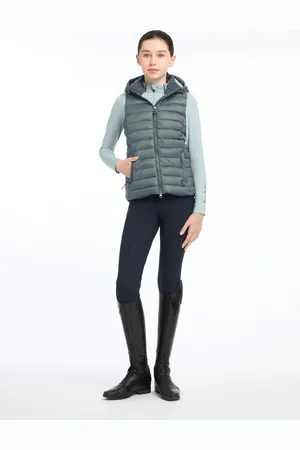 LeMieux Young Rider Milly Puffer Petrol Gilet9 - 10 ans (134 - 140cm)