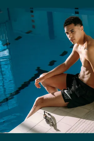 Nike Short de bain Lap Volley à logo 5 poucesL Reg
