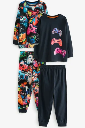 Next 2 Lot 100% Coton Manches longues Pyjamas (3-16ans)13 ans (158cm)