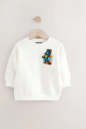 Next Sweat à col ras du cou en coton 100% (3mths-7yrs)2 - 3 ans (92 - 98cm)