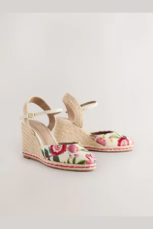 Next Espadrilles compensées Forever Comfort à bout rond