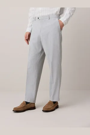Next Slim Fit Seersucker Texture Suit Trousers36r