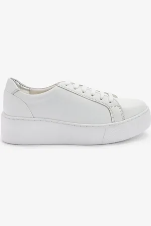 Next Signature Forever Comfort Leather Suede Chunky Compensées Platform Trainers
