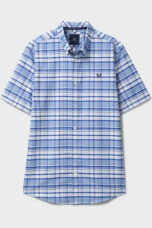 J.Crew Company Short Sleeve 100% Cotton Oxford Check Shirt2X-Large