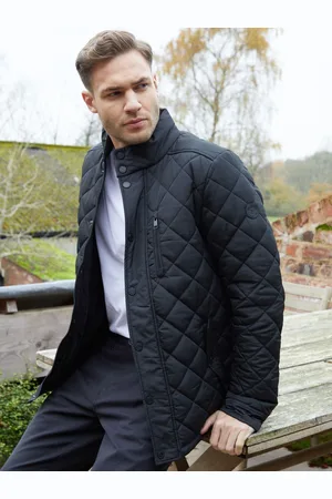 Threadbare Col cheminée Diamond Veste matelasséeMédium