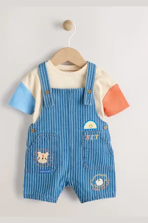 Next Denim salopette et body en jean bébé (0mois-2ans)8086cm