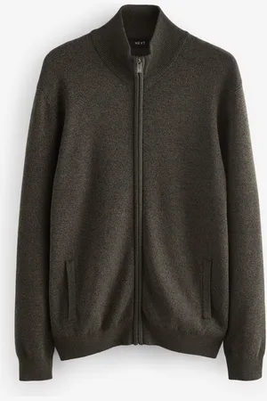 Next Texture Coupe classique 100% Coton Premium Zip-Through PullXL Reg