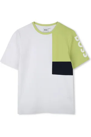 HUGO BOSS Colourblock Sleeve Logo Short Sleeve T-Shirt128134cm