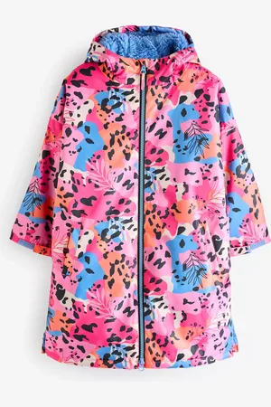 Mountain Warehouse Peignoir enfant doublé en polaire imperméable imprimé maréeM