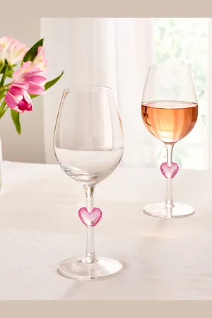 Next Ensemble de 2 verres à vin à pied CaurUn an