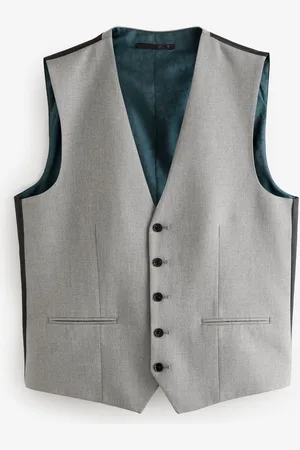 Next Gilet de costume texturé48 Régulier (UK 38 R)