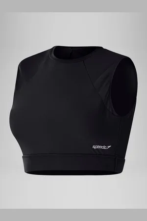 Speedo Bikini Haut uni avec maille pour femmeGrand