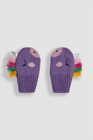 JoJo Maman Bébé Moufles fantaisie licorne1 - 2 ans (80 - 92cm)