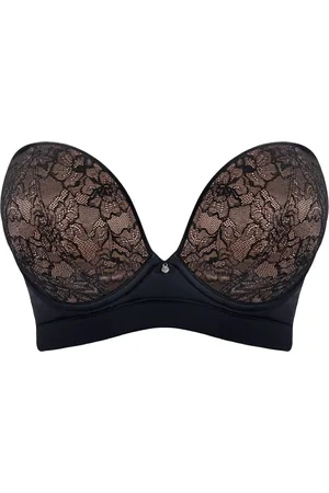 Curvy Kate Hey Girls Soutien-gorge super plongeant sans bretelles Multiway Noir80D