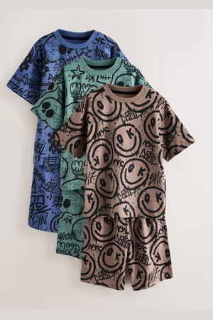 Next 100Pyjama court en coton % 3 Lot (4-16ans)166168cm
