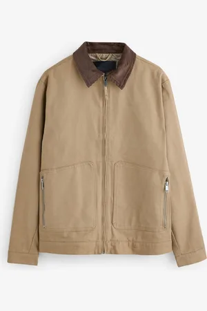 Threadbare Veste légère à col en velours côtelé 100% cotonMédium