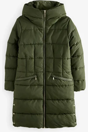 Next Résistant à la douche Padded Puffer À capuche Mid Length Coat42 Tall