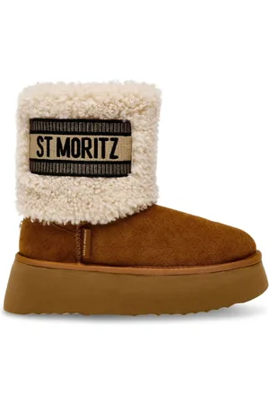 Steve Madden St. Moritz Lined Brown Boots