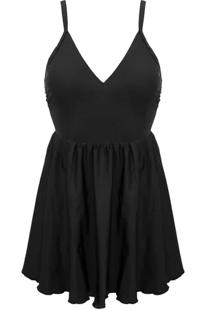 Pour Moi Fiji V-Neck Tummy Control Skirted Swimsuit (Maillot de bain à jupe)42