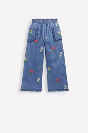 Boden 100% Cotton Nostalgic Frill Trousers98104cm