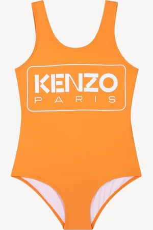 Kenzo Maillot de bain à logo rectangulaire14 ans (164cm)