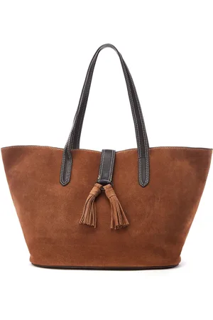 Moda In Pelle Addison Tote Bag With Tassle Detailun
