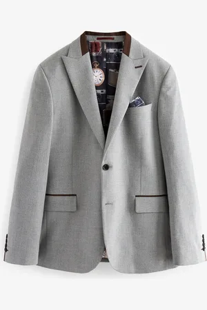 Next Veste de costume à chevrons58 Régulier (UK 48 R)