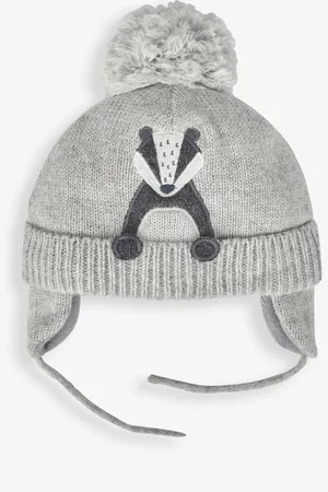 JoJo Maman Bébé Appliqué Bobble Hat1 - 2 ans (80 - 92cm)