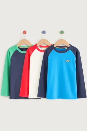 Little Bird Manches longues 100% T-shirt en coton 3 Lot8 - 9 ans (128 - 134cm)