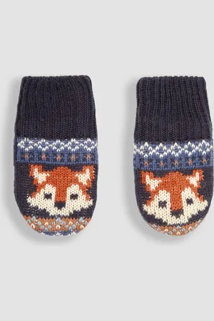 JoJo Maman Bébé Moufles à motif Fair Isle1 - 2 ans (80 - 92cm)