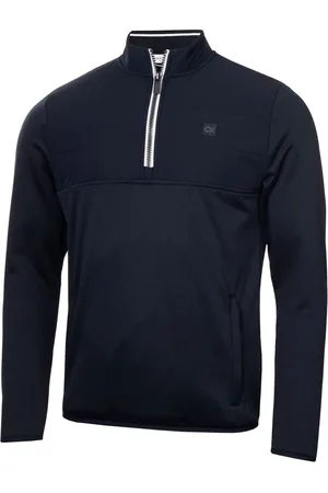Calvin Klein Sweat Atlanta Hybride à demi-fermeture éclair2X-Large