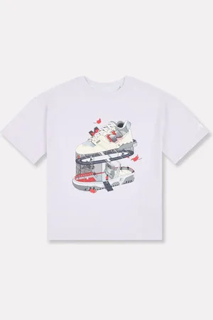 New Balance T-shirt Kids Fitness Centre graphique 100% coton152158cm