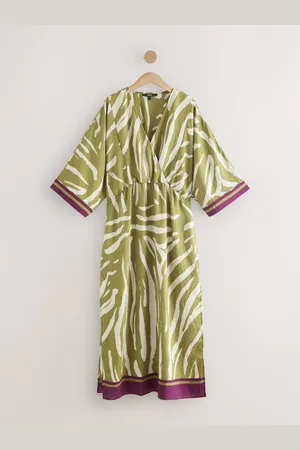 Next Robe longue Kaftan à col en V