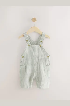 Next Salopette en coton doux texturé 100% (3mois-7ans)8692cm