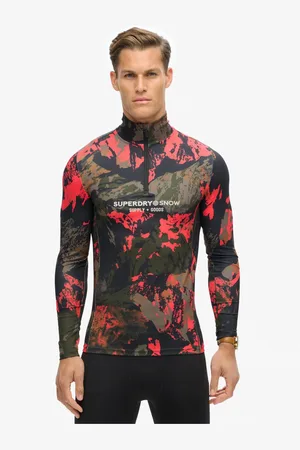 Superdry Ski Base Layer Half Zip Base LayersL